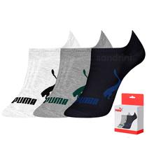 Kit 3 Pares Meia Soquete Invisível Masculina Puma Original 4515