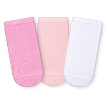 kit 3 Pares Meia Soquete Recém Nascido Menino Menina N. 13 ao 16 Cia da Meia kit 3 Pares Meia Soquete Recém Nascido Menino Menina N. 13 ao 16 Cia da Meia