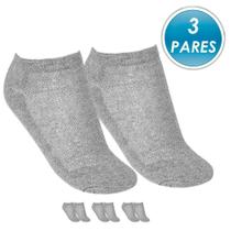 Kit 3 Pares Meia Soquete Top Fill TF19-SQT-M