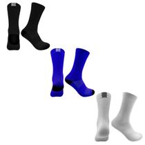 Kit 3 Pares Meias Esportivas Caminhada Corrida Unissex Mountain Kit 3 Pares Meias Esportivas Caminhada Corrida Unissex Mountain