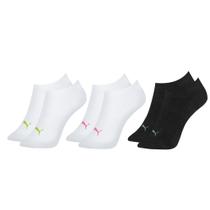 Kit 3 Pares Meias Invisível Puma Sapatilha Adulto Original