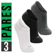 Kit 3 Pares Meias Lupo Adulto Sport Soquete Sapatilha Masculino Unissex