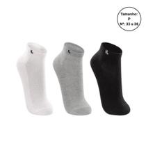 Kit 3 Pares Meias Lupo Cano Curto Unissex 03225