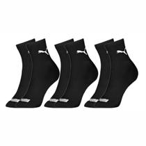 Kit 3 Pares Meias Puma Cano Médio Adulto Algodão Original Kit 3 Pares Meias Puma Cano Médio Adulto Algodão Original