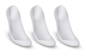 Kit 3 Pares Meias Sapatilha Super Invisível 33/38 Hoahi Kit 3 Pares Meias Sapatilha Super Invisível 33/38 Hoahi