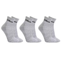 Kit 3 Pares Meias Wilson Cano Médio Masculino Adulto 38-43