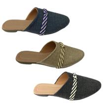 Kit 3 Pares Mule Feminino Conforto Moderno Casual Estilo