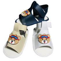 Kit 3 Pares Sandálias Masculinas Urso Para Bebê Menino Kit 3 Pares Sandálias Masculinas Urso Para Bebê Menino