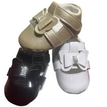 Kit 3 Pares Sapatilha Feminina Borboleta Para Bebê Menina