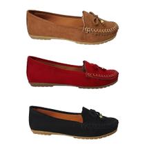 KIT 3 Pares Sapatilha Mocassim Aloba Costurado à Mão Moda Pé 2 KIT 3 Pares Sapatilha Mocassim Aloba Costurado à Mão Moda Pé 2