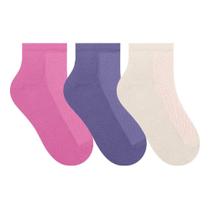 Kit 3 Pares Sapatilha Sortidas Infantil Menina 29/34 Selene