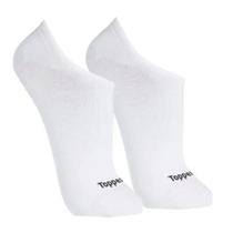 Kit 3 Pares Topper Cano Invisível Unissex