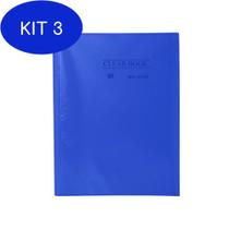 Kit 3 Pasta Catálogo A4 Yes 30 Envelopes Bd30As Clear ul