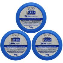 Kit 3 Pasta De Ureia 10% Ultra Hidratante 30G - Vedis