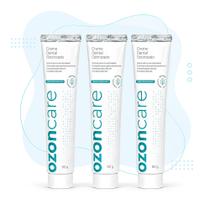 Kit 3 Pasta Dental Natural Ozoncare Proteção Gengival 90g Kit 3 Pasta Dental Natural Ozoncare Proteção Gengival 90g