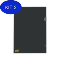 Kit 3 Pasta L A4 Yes L310E C/10 Fumê