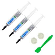 Kit 3 Pasta Térmica GD900-1 Original Atuação Máxima 6.0 W/mk 7g Gpu Pc Processador Consoles Kit 3 Pasta Térmica GD900-1 Original Atuação Máxima 6.0 W/mk 7g Gpu Pc Processador Consoles