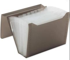 Kit 3 Pastas Sanfonadas Plástica Duplicata 31 Divisórias 19x24cm Kit 3 Pastas Sanfonadas Plástica Duplicata 31 Divisórias 19x24cm