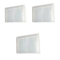 Kit 3 Pastas Sanfonadas Plástica Duplicata 31 Divisórias 19x24cm Divisórias:31Cor:Cristal Kit 3 Pastas Sanfonadas Plástica Duplicata 31 Divisórias 19x24cm Divisórias:31Cor:Cristal