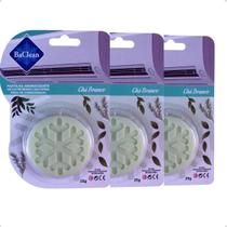 Kit 3 Pastilha Bactericida Aroma Chá Branco Para Ar Condicionado