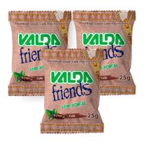 Kit 3 Pastilha Valda Friends Sabor Café Sem Açúcar 25g