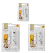 Kit 3 pç anticion inibidor de cio pet para cães e gatos ucb Kit 3 pç anticion inibidor de cio pet para cães e gatos ucb