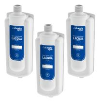 Kit 3 Pc Refil Lacqua Purificador Latina Pa Purimix Puri Ice Branco