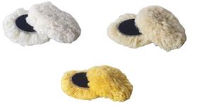 Kit 3 Pcs Boina Lã Polimento 2 Polegadas Com tiras autocolantes Kit 3 Pcs Boina Lã Polimento 2 Polegadas Com tiras autocolantes