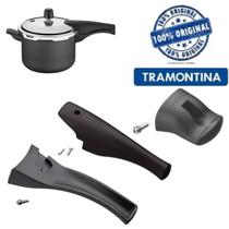 Kit 3 Pçs Cabo Superior Inferior Alça Reparo Panela De Pressão Tramontina Original 3L 4.5L 6L