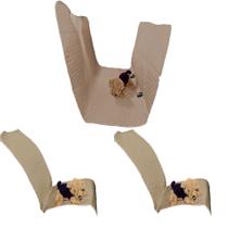 Kit 3 Pçs Capa Protetora para Assento Veicular Dianteiro e Traseiro Padrão Impermeável Completo Universal