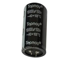 KIT 3 PÇS - CAPACITOR ELETROLITICO 10000X100V 105º GRAUS