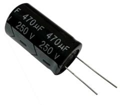 KIT 3 PÇS - CAPACITOR ELETROLITICO 470X250V - 470UF X 250V 105º GRAUS KIT 3 PÇS - CAPACITOR ELETROLITICO 470X250V - 470UF X 250V 105º GRAUS