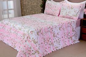 Kit 3 Pçs Cobre Leito Casal Queen Bouti Garden