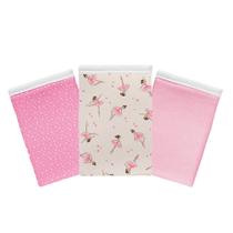 Kit 3 Pçs Fronha Para Bebê 30 X 40cm 100% Algodão