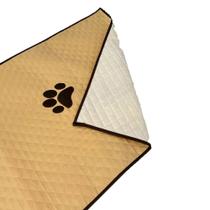 Kit 3 Pçs Peseira Cama Solteiro Impermeável e Almofada Cheia para Pet