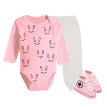 Kit 3 Pçs Roupinha de Bebê Body Enxoval Maternidade