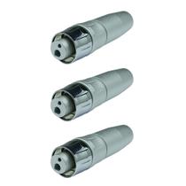 Kit 3 PÇS Terminal Triplo Borden Com Luva De Regulagem Kavo Unik Allure Aqia Klinic Amadeus Mondial