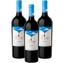 Kit 3 pçs Vinho Tinto Malbec Finca Las Nubes Argentino 750ml