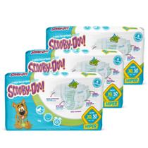 KIT 3 PCT Fralda Descartável Scooby Doo Hiper KIT 3 PCT Fralda Descartável Scooby Doo Hiper