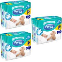 KIT 3 PCT Fraldas Descartáveis Atacado Barato Enzzo Baby Pacotão Todos os tamanhos