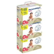 Kit 3 Pcts Fraldas Personalidade Baby Total Care Bag Tam XG - Total 144 Unidades Kit 3 Pcts Fraldas Personalidade Baby Total Care Bag Tam XG - Total 144 Unidades