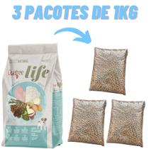 Kit 3 pcts Ração Para Cães Quatree Life Raças Pequenas Filhotes