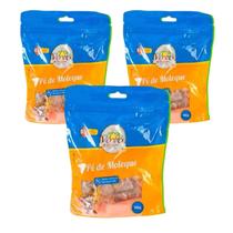 Kit 3 pe de moleque zero acucar 96g doces vovó