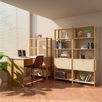 Kit 3 Peças 1 Escrivaninha 2 Estantes Match