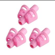 KIT 3 PEÇAS Adaptador Corretor de Escrita fina Cor Rosa KIT 3 PEÇAS Adaptador Corretor de Escrita fina Cor Rosa