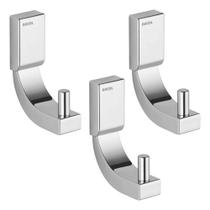 Kit 3 Peças Cabide Porta Toalha Rosto Docol Top 00534306