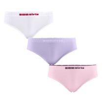 Kit 3 peças Calcinha Tanga Infantil Sem Costura Zee Rucci Kit 3 peças Calcinha Tanga Infantil Sem Costura Zee Rucci