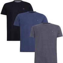 Kit 3 Peças Camisetas FMF Básicas Masculina em Algodão Premium no Estilo Bordado França Kit 3 Peças Camisetas FMF Básicas Masculina em Algodão Premium no Estilo Bordado França