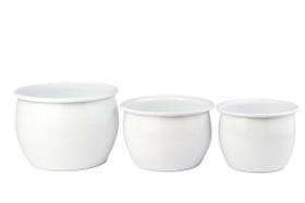 Kit 3 peças De Caldeirão Em Alumínio Varias Cores