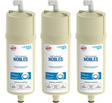 Kit 3 Peças Do Refil Nobles Noblesse Purificador Água 1051a - Bege